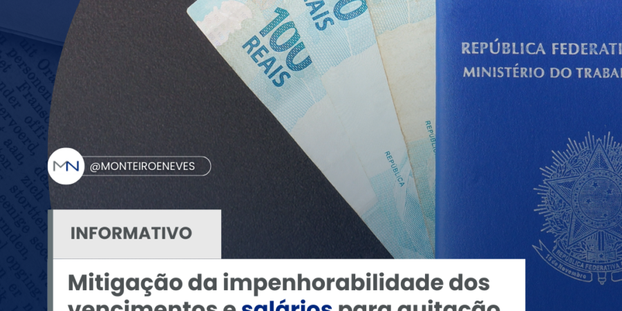 Da mitigação da impenhorabilidade dos vencimentos e salários para quitação de dívidas não alimentares